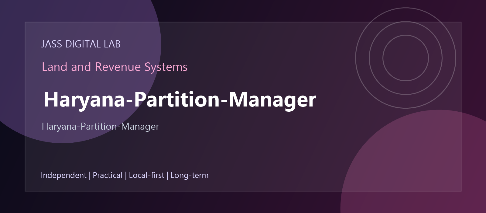 Haryana-Partition-Manager hero artwork